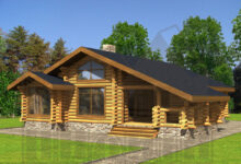 Photo of Баня из оцилиндрованного бревна: строительство