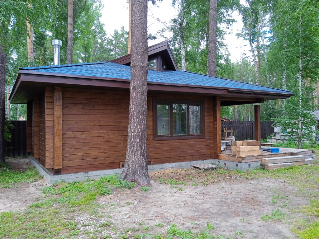 Фото 42 — Строительство бани из древесины