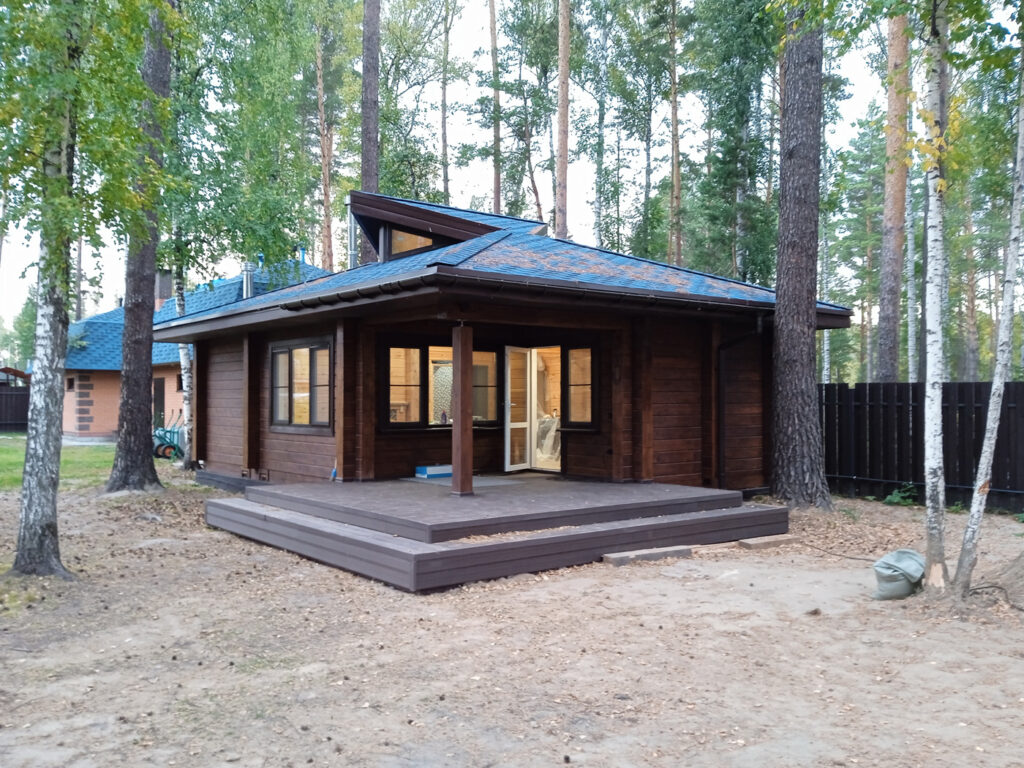 Фото 63 — Строительство бани из пеноблоков