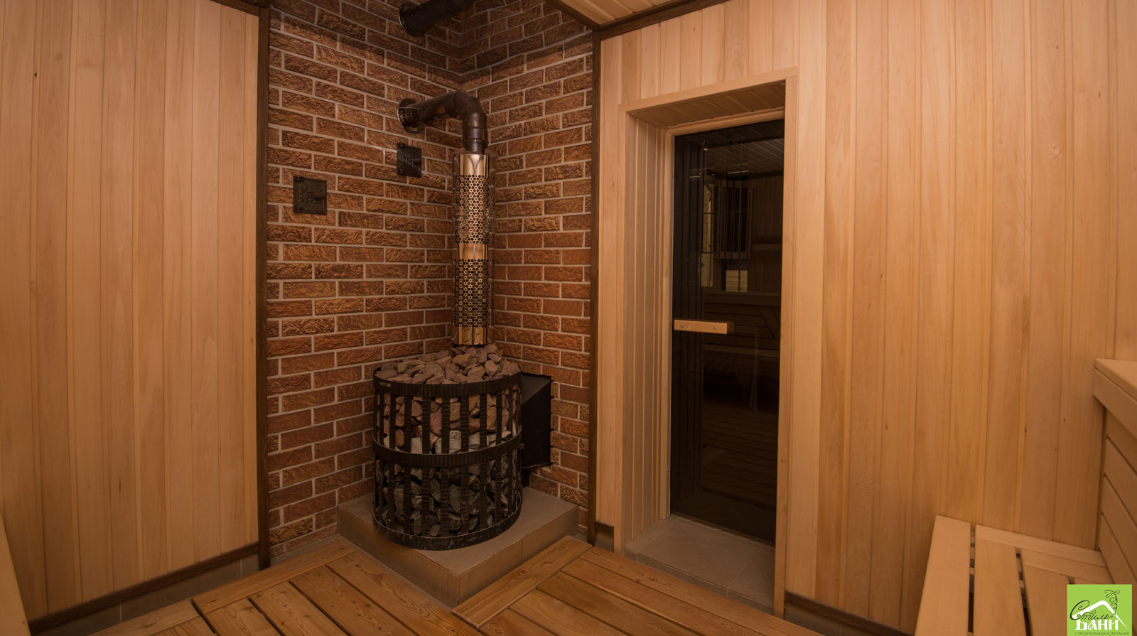 Фото 56 — Баня из кирпича: плюсы и минусы