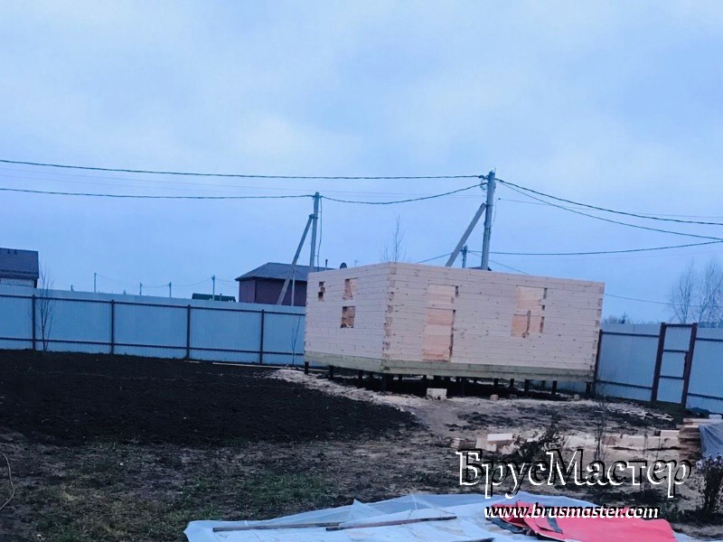 Фото 28 — Строительство бани из газосиликата